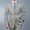 Giorgio Fiorelli Men's Slim Fit Sand Twill 2-button Suit