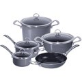 Chantal 80-9PL Platinum Copper Fusion 9-piece Cookware Set