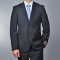 Giorgio Fiorelli Men's Slim Fit Black 2-button Suit