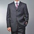 Giorgio Fiorelli Men's Grey Nailhead 3-button Suit
