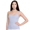 American Apparel Women's Baby Rib Cotton Spaghetti Strap Tank (Small)