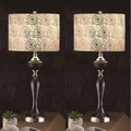 Zebrano 31-inch Table Lamps (Set of 2)