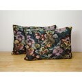Jewel Botanical Throw Pillows (Set of 2)