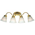 Woodbridge Lighting Ridgemont 4-light Polished Brass Bath Sconce