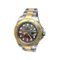 Pre-owned Rolex Men's 18k Gold and Steel Oyster Perpetual Yachtmaster Watch