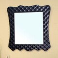 Veneto Black Bathroom Vanity Mirror