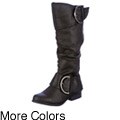 Naughty Monkey Women's 'Uplift' D-ring Boots FINAL SALE