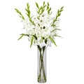 Cylinder Vase Large Gladiola Floral Arrangement