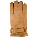 Isotoner Men's Medium Chestnut Suede Gloves