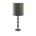 Disk/ Sphere Alternating Chrome Shape Table Lamp