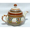 Sauvage Design Ceramic 24-oz Teapot (Tunisia)