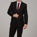 Marc Ecko Men's Black Two-button Suit