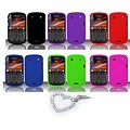 Premium BlackBerry Bold 9900/ 9930 Silicone Case with Heart Charm