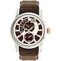 Tommy Bahama Men's Caicos Leather Strap Watch