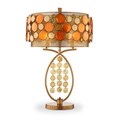 Isabela Orange Capiz Shell Table Lamp