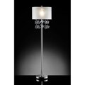 Rivera 62-inch Glass Bubble Floor Lamp