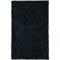 FLUX Woven Blue Shag Rug (3'6 x 5'6)