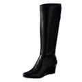 Bandolino Women's Black 'Doretta' Tall Wedge Boots FINAL SALE