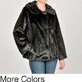 Jones New York Women's Faux Fur Short Coat