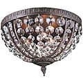 World Imports Bijoux Collection 3-light Flushmount
