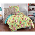 Hoot 5-piece Twin-size Bed in a Bag with Sheet Set