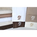 Egyptian Cotton 300 Thread Count Solid Script 'D' Monogram Sheet Set