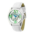Android Women's Concept T-40 White Skeleton Automatic Leather Watch