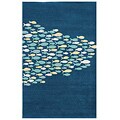 TAQ-802 Hand Tufted Wool & Art Silk (5' X 8')