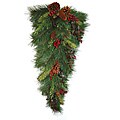 Good Tidings 32-inch Mixed Long Needle Pine Teardrop