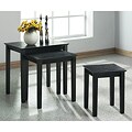 Black Grain 3-piece Nesting Tables