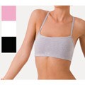 Ilusion Women's Cotton Racerback Wireless Cami Bra (Pack of 2)