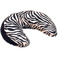 Black and White Zebra Nursing Pillow