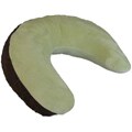 Chocolate and Mint Green Nursing Pillow