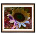 Zhee Singer Studios 'Sunflower Prime' Giclee Frame Matted Print Art