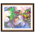 Zhee Singer Studios 'Party Flowers' Giclee Frame Matted Print Art