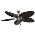 EcoSure Palm Island Aged Brass 52-inch Ceiling Fan