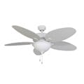 EcoSure Siesta Key Bowl Light White 52-inch Ceiling Fan