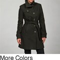 Kenneth Cole Women's Belted Wool Coat FINAL SALE