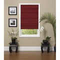 Rosewood Fabric Roman Shade (31 in. x 72 in.)