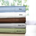 Egyptian Cotton Sateen Dobby 300 Thread Count Pillowcases (Set of 2)