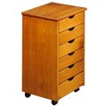 6-drawer Rolling Storage Cart
