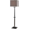 Milton 60-in Brush Steel Floor Lamp