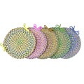 Aurora Braided Reversible Chair Pads (Set of 4)