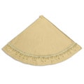Embellished Shantung Almond Tree Skirt
