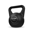 CAP Barbell 20-pound Core-strengthening Black Cement Kettlebell