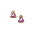 Encore by Le Vian 14k Yellow Gold Pink Sapphire Earrings