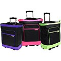 Olympia Multi-Function 'Electric' 20-inch Rolling Shopper Tote