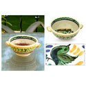 Majolica Ceramic 'Colonial Songbird' Bowl (Mexico)