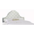 Rebecca Blue Twin-size Ribbon Headboard