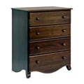 DaVinci Emily Four Drawer Dresser in Espresso